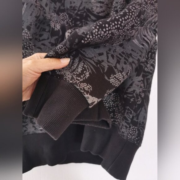 OVO Owl Long Sleeve Sweatshirt size M Black and Gray - Picture 5 of 7